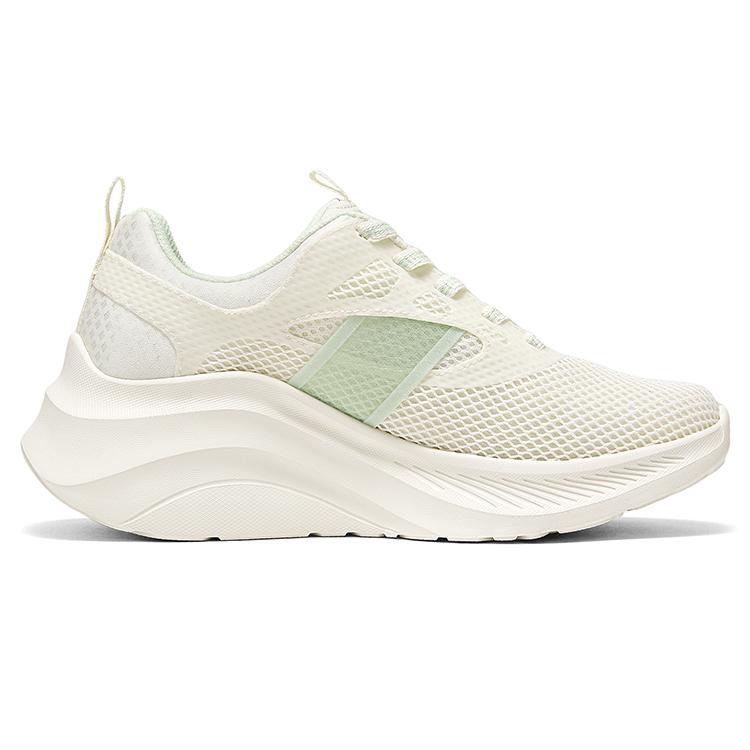 Skechers Sport Comfortable Durable Low-Top Casual City Commuting Running Shoes Women Sneaker Light-Green 117522-MNT