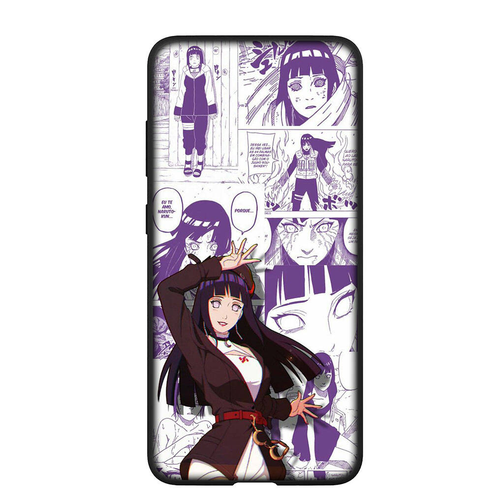 Phone Case for Samsung Galaxy S25 S23 S24 Ultra FE Plus S8 A05 A06 A15 A16 A36 A37 A35 A54 A55 A56 A57 A25 A26 A53 A17 Hinata Hyuga Anime Naruto Cover