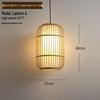 Bamboo Weave Pendant Light for Tea Room, Restaurant, or Bar – Simple Japanese Style