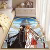 Sword Art Online Anime Carpet suitable as a non-slip mat for the living room or bedroom sofa