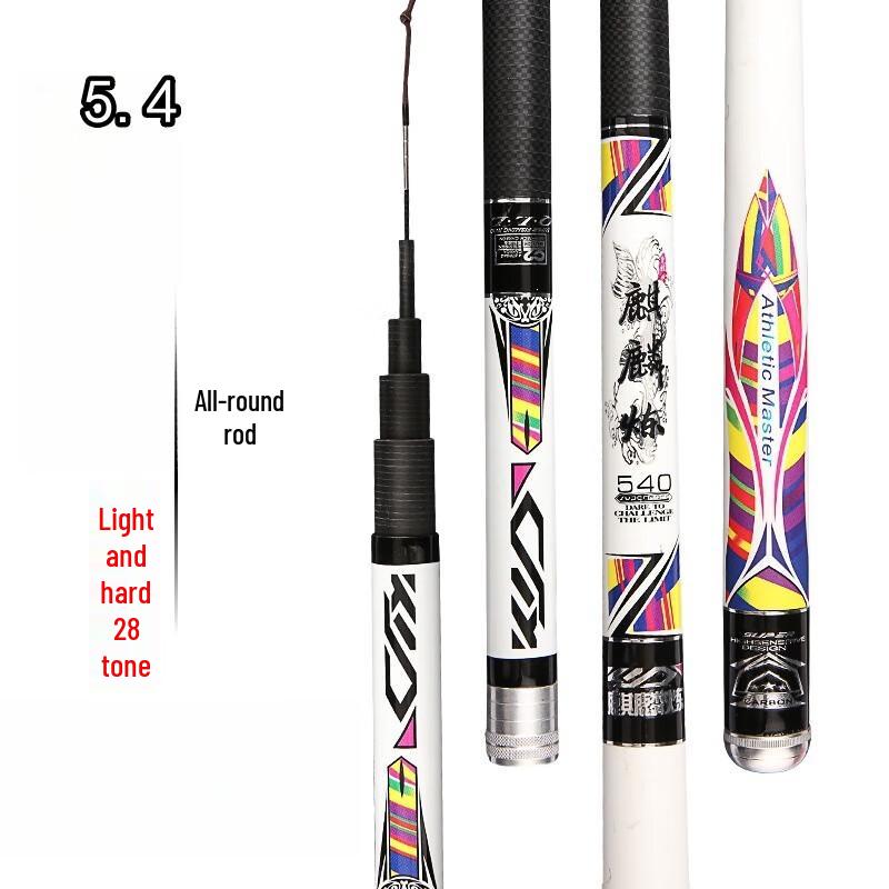 IOSN Ultralight Carbon Freshwater Fishing Rod