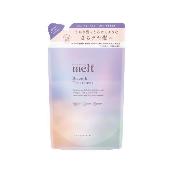 Kao Melt Treatment Smooth  Moist  480ml  Refill 380ml