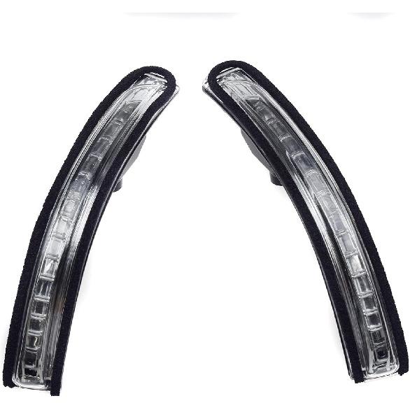 2Pcs Rearview Mirror LED Turn Signal Light Left Right for 2012-2016 KIA Rio Pride 87624-1W000,87614-1W000