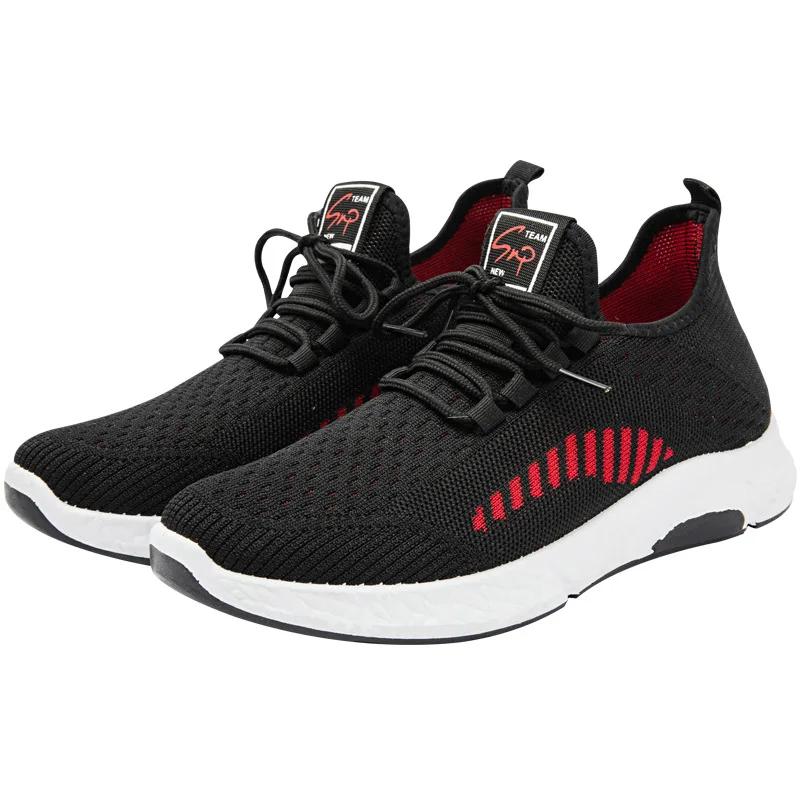 

Fashion Shoes for Men s Spring and Summer New Products Casual and Comfortable Men s Shoes Lightweight and Breathable Lace Up Sports Shoe 44 чёрный