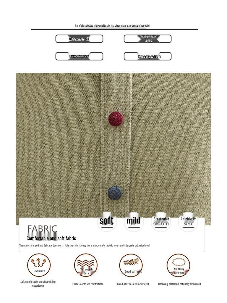 2025 Women's Plus Size Knit Top - Spring/Autumn Woolen Sweater for Middle-Aged & Elderly