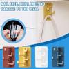 4 In 1 Rotation Creative Plastic Hook Self -stick Storage Shelf Household Bathroom Wall -mounted Plastic Hook