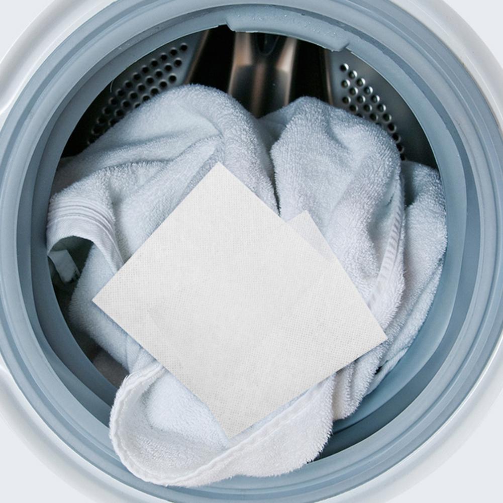 Washing Machine Use Mixed Dyeing Proof Color Absorption Sheet Anti Dyed Cloth Laundry Papers Color Catcher Grabber Cloth