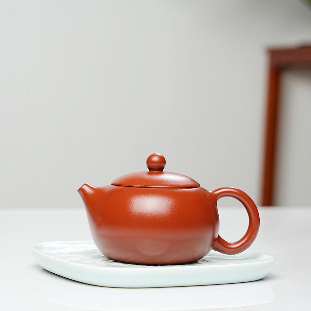 Yixing Zisha Xi Shi Large Capacity Gongfu Teapot - Handmade Big Red Robe Design