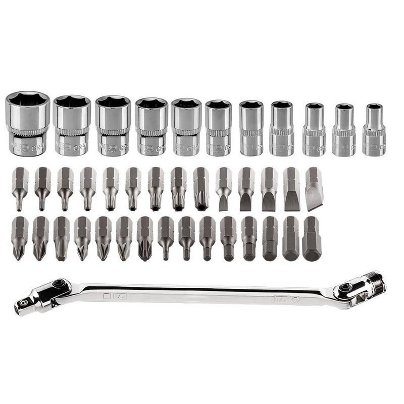 1/4'' Steckschlüssel-Satz 41 Teile - T N08-603
