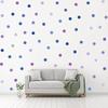 Colorful Boho Polka Dot Wall Sticker: Self-Adhesive Decor for Home & Kids' Rooms