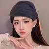 Mesh Yarn Half Hat Headband French Style Hat Shape Hairband Elegant Mesh Hair Hoop  Girl