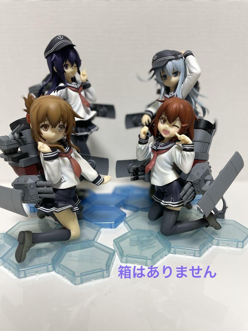 

[Б/У] Фигурки членов 6-й эскадры эсминцев Kantai Collection KanColle «Акацуки», «Хибики», «Икадзучи» и «Дэн»