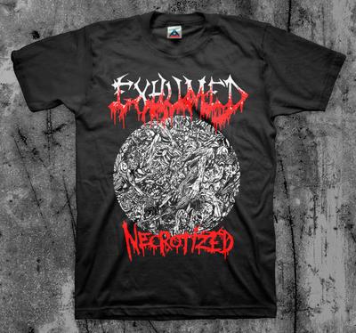 Exhumed 'Necrotized' Koszulka Unisex