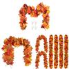 Autumn Artificial Maple Leaf Garland For Wedding Decor And Outdoor Events