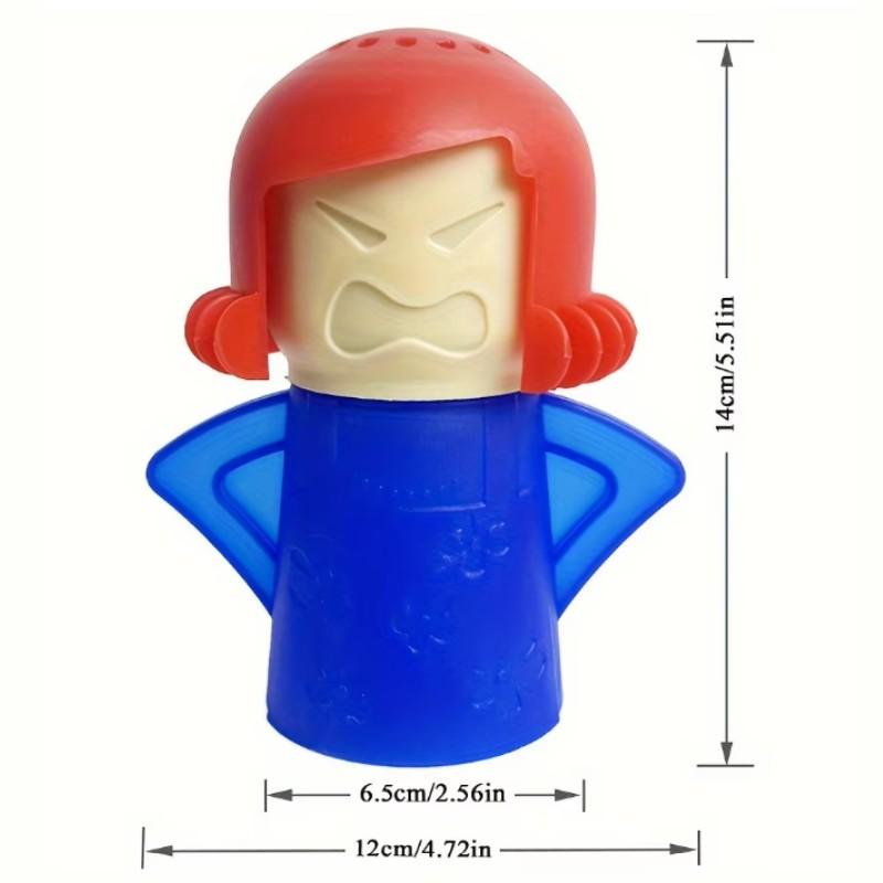 1-1pc Angry Mama Oven Steam Microwave Refrigerator Easily Remover Oil Dirt Fridge Deodorizer Kitchen Useful Cleaning Tools