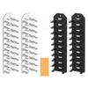 Hat Organizer Hat Rack for Wall Compact Display Holder Cap Hanger Strong Adhesive Wall Driller