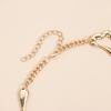 Irregular Choker Earrings Women Alloy Chunky Choker Special Shape Punk Necklace Earrings Gift for Wife Girlfriend Party Hip Hop Accessories