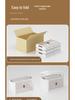 Foldable Children's No-Assembly Dustproof Bookshelf & Floor-Standing Multi-Layer Storage Rack
