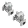 Ergonomic Aluminum Alloy Handle Bracket Clamp for Strimmers and Trimmers Side Mounted with 26mm 28mm Tube Compatibility 2pcs