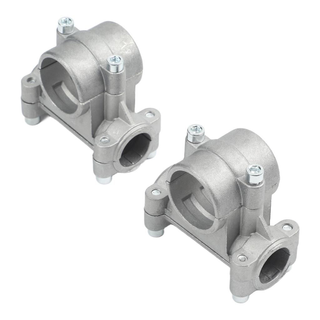 Ergonomic Aluminum Alloy Handle Bracket Clamp for Strimmers and Trimmers Side Mounted with 26mm 28mm Tube Compatibility 2pcs