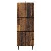 Drawer Cabinet Reclaimed Wood Look 33 x 34.5 x 92 cm Engineered Wood
