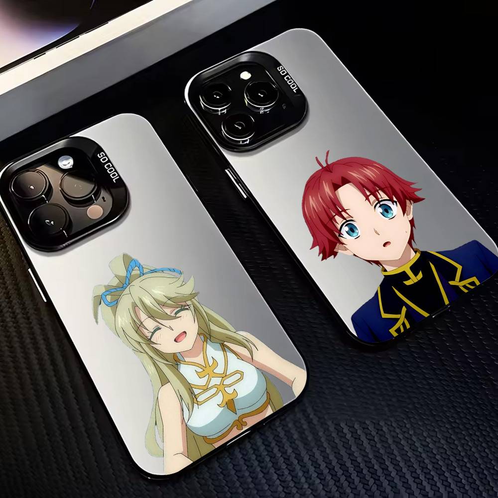 Botsuraku Yotei no Kizoku dakedo Phone Case For iPhone17,16,15,14,13,12,11 Plus,Pro Max Candy Silver Plated Inside Cover