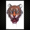 Black Dragon Fake Temporary Tattoos For Men Women Wolf Flower Tattoo Sticker Wings Creative Coyote Water Transfer Tatoo Arm Hand