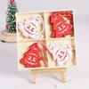 1pc-Wooden Decorations - Christmas DIY Painting Crafts - Hanging Decorations for Homes, Weddings, and Parties