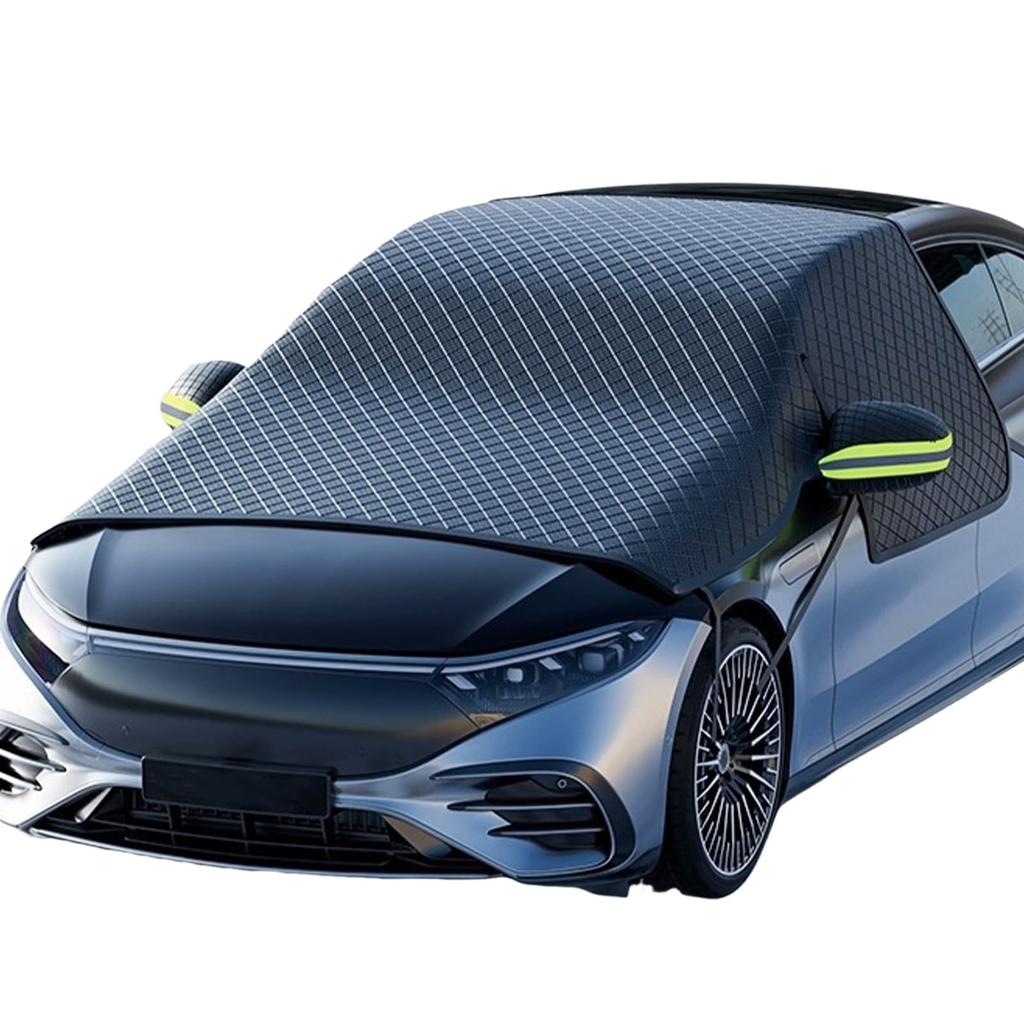 Poxvalzor 2025 Sunshade for Cars, Windshield, Freeze Protection, Windshield Cover, 7 Layer Nano, UV