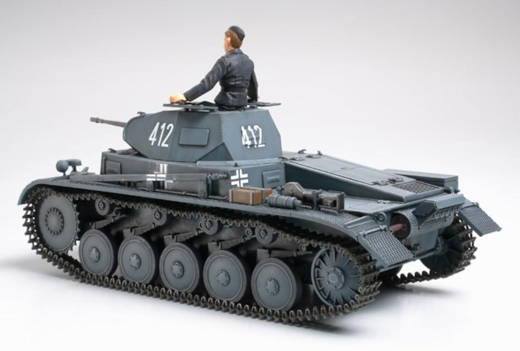 Tamiya Military Miniature Series 292 German Army Panzer II French Front Plastic Model Kit 35292 1/35 No. Ausf. A-C