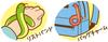 Ikeda Kogyosha on the Snake Ages 6 and 009250700 "I'm Land." Mascot, Red, up,