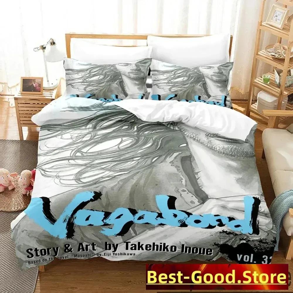 3D Print Vagabond Bedding Set Duvet Cover Bed Set Quilt Cover Pillowcase Comforter King Queen Size Boys Adult Bedding Set