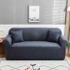 Ash Color Elastic Sofa Covers For Living Room Corner L -Shape Couch Cover Sectional Chair Slipcovers Protector Cover 1 /2 /3 /4 Seat
