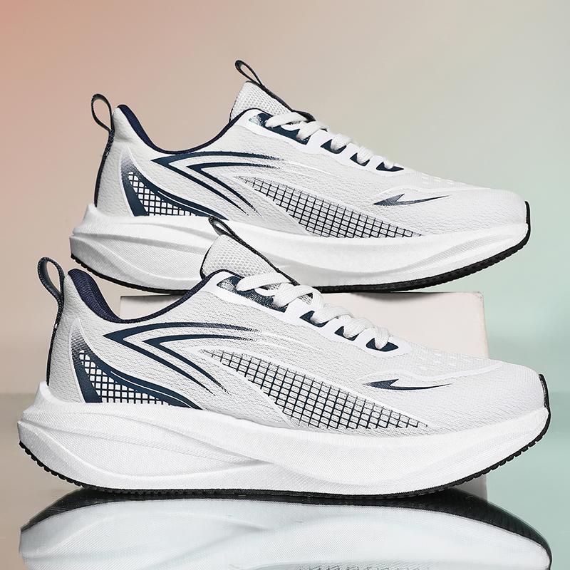 Marathon Male Sports Antislip Board Carbon Sport Running Shoes Sneaker Men'S Comfy Ventilated Ultralight Cushioned Air