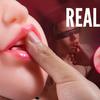 Male Masturbators for Oral Sex, Lifelike Face Design Pocket Pussy Masturbator Sex Toy with Vivid Tongue and Teeth for Men Masturbation