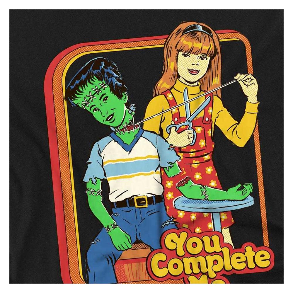 Steven Rhodes Unisex Adult You Complete Me Long-Sleeved T-Shirt