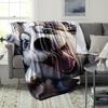 1 Stück Gemütliche Flanell-Husky-Hundeliebhaber-Decke – Weiche, Warme, Reißfeste Wohndecke für Sofa, Bett oder Büro – Perfektes Geschenk