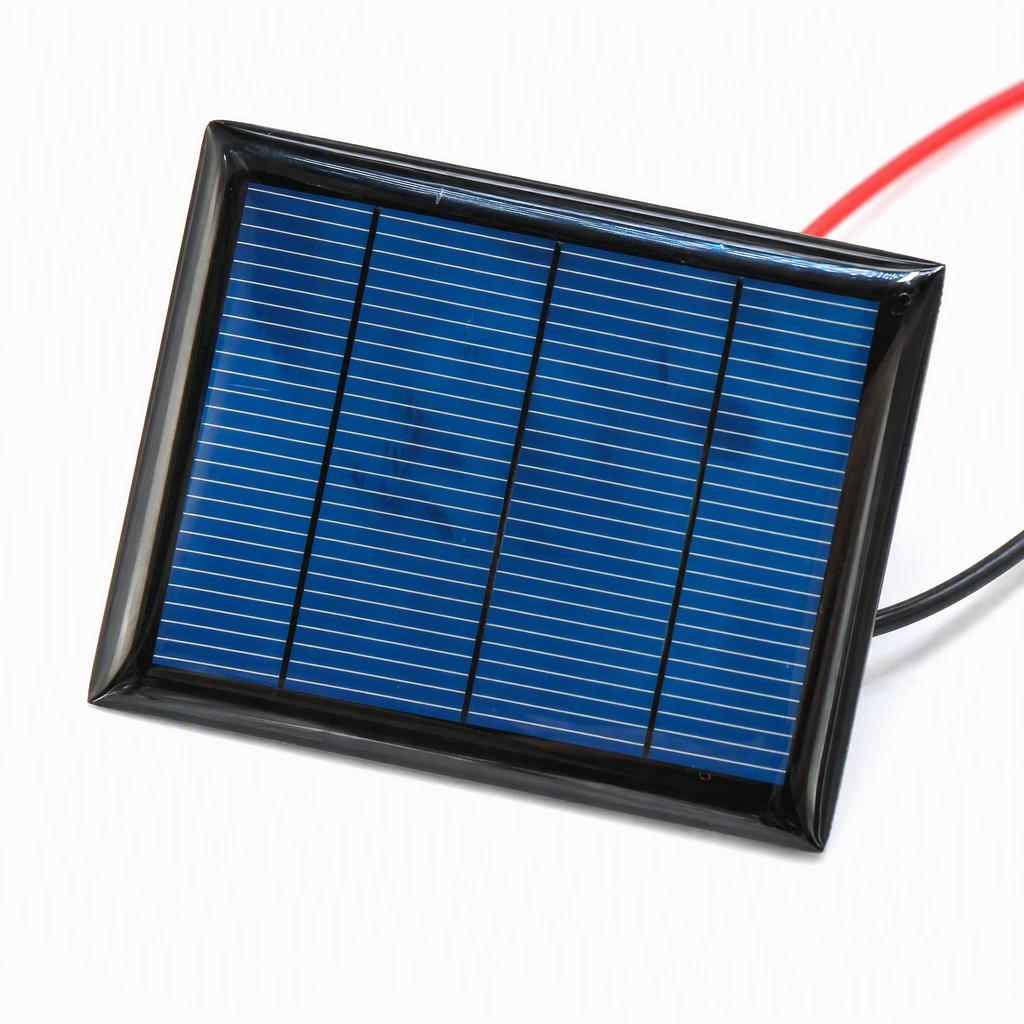 ZINIKIF 10pcs 3V 90mA Epoxy Resin Solar Panels, 62*36mm, Can Be Connected in Series or Parallel, for DIY Toy Education