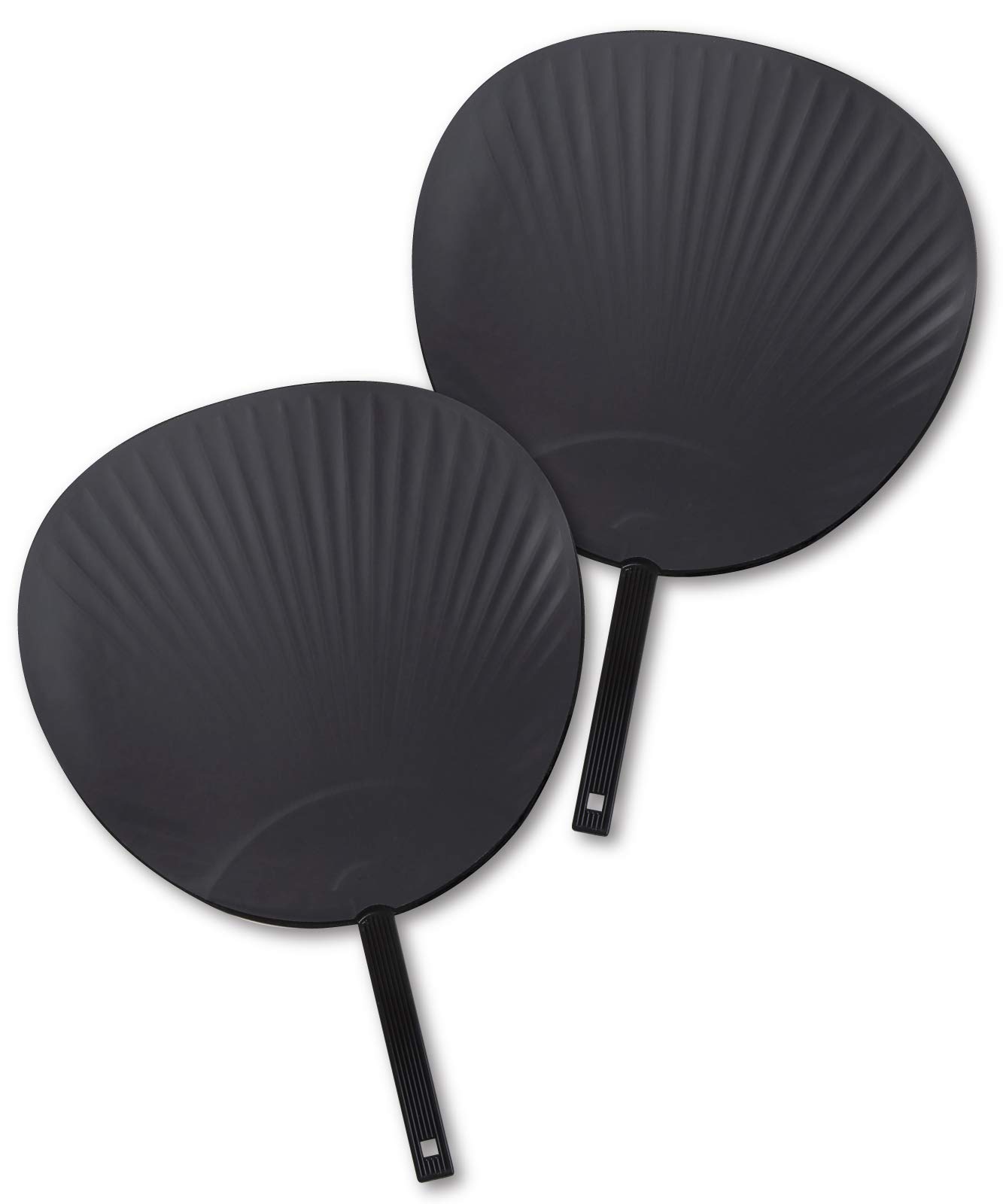 

Джамбо веера для концертов и живых матовых выступлений, черные, (2 вентилятора)