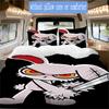 Evil rabbit Pattern Bedding,Quilt Set Quilt Cover Pillowcase Home Birthday Gift (1*duvet cover+2*pillowcase,without core)ZSJT0917411