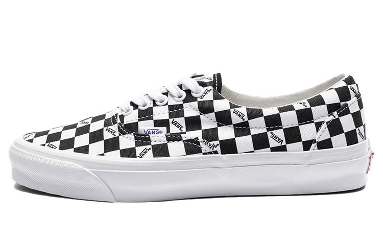 Vans Og Era Lx  Checkerboard Logo Black  VN0A3CXN9TB 36.5