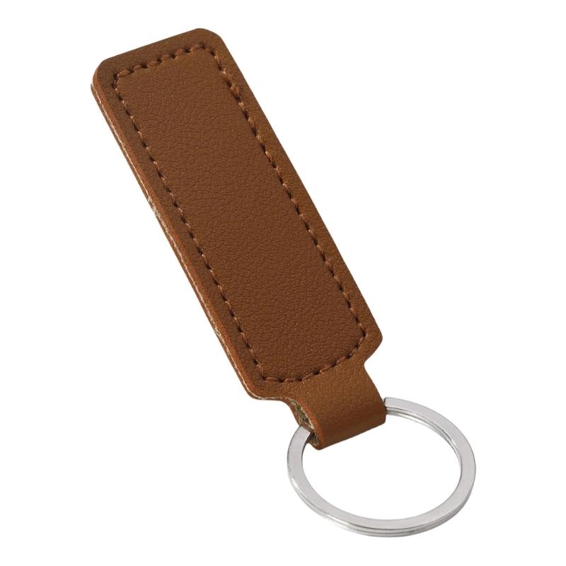 PU Leather Keychain Organizers Lightweight Design Water Resistant For Motorcycles Car Home Keys Easy Carry Daily Commute