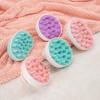 Silikon Shampoo Pinsel Kopf Kopfhaut Massage Kamm Haar Waschen Kamm Körper Massage Pinsel Bad Dusche Pinsel Salon Friseur Werkzeug