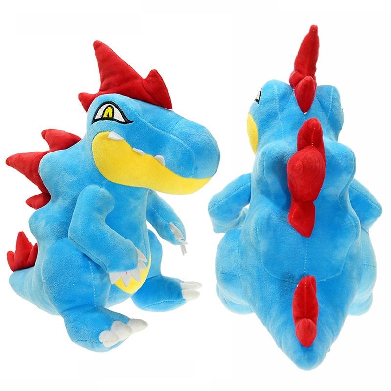Adorable 12" Pokemon Feraligatr Plush Toy Soft Stuffed Doll Perfect For Kids' Gifts