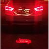 Car Motor Motorcycle Tail Decorative Car Logo Projector 12V  24V LED Emergency Braking Back UP Stop Laser Light