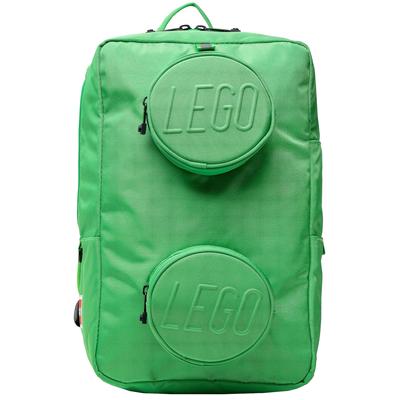 Brick 1x2 Backpack, for Boy Green Backpack