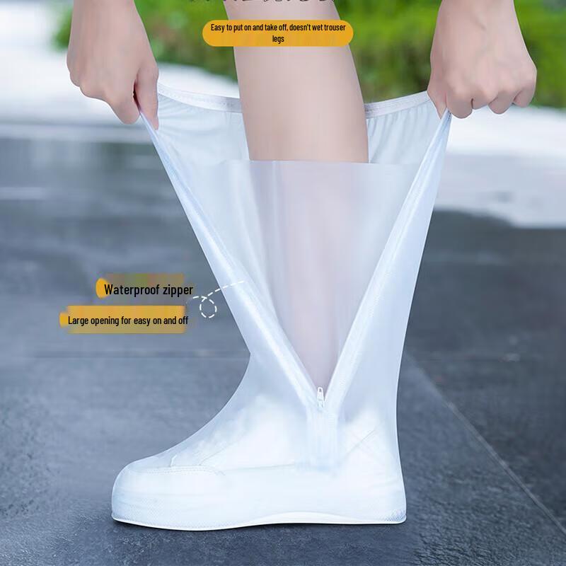 Guraide High-Top Waterproof PVC Shoe Covers