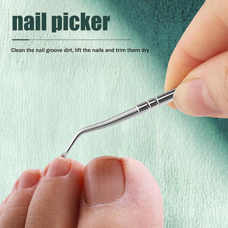 Super Slanted Pointed Toenail Clipper For Ingrown Or Thick Toenails Trimmer Anti-Splash Nail Nipper With Stainless Steel