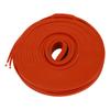 225W Flexible Heating Belt Water Proof Insulated Silicone Antifreeze Wrap for Water Pipe Metal Plastic Pipeline 15x3000mm