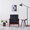 Day and Night - Day and Night Black Synthetic Leather Armchair